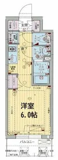 プレサンス野田阪神駅前ザ・プレミアム【10階】の間取り