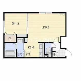 Sympathy【4階】の間取り