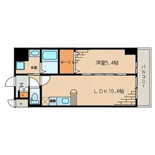 マイアトリア栄【4階】の間取り