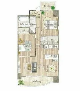 VIVIENDA栄【7階】の間取り