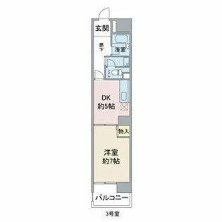 アーバンライフ金山Ⅱ【7階】の間取り