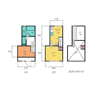 メゾン・フェリーチェ【7号室】の間取り