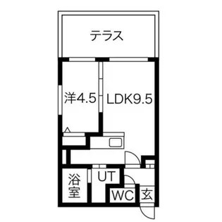 アルファスクエア元町【2階】の間取り
