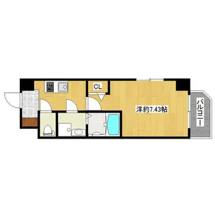 リラス博多駅北N棟.【205号室】の間取り