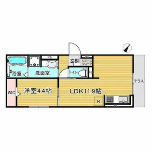 セラフィーナ.【301号室】の間取り