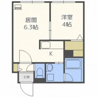 LaHija(ラヒハ)【4階】の間取り