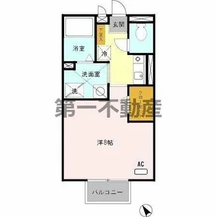 グランドソレイユ B棟【2階】の間取り