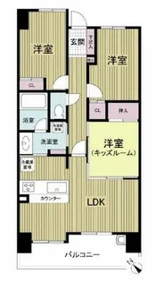 レジディア都島Ⅰ【2階】の間取り