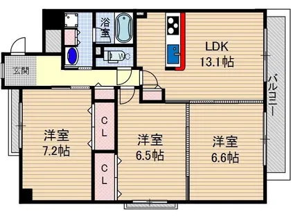 Forbito【5階】の間取り