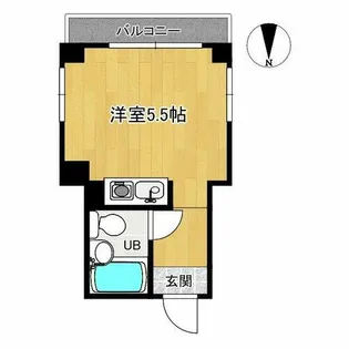 メゾンエトワール【1階】の間取り