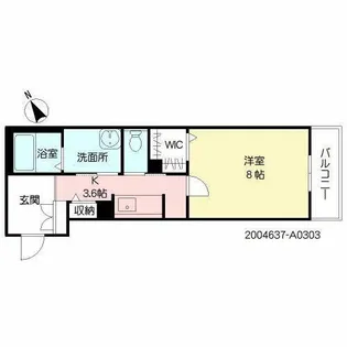 Grand Sunny【3階】の間取り