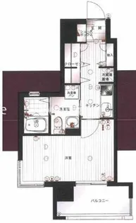 エンクレスト六本松Ⅱ【4階】の間取り