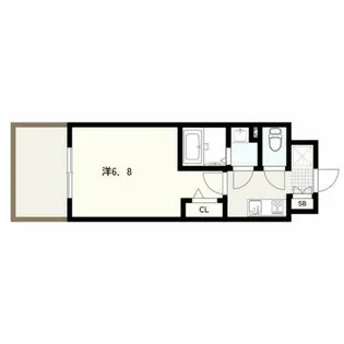 大阪府東大阪市長田中1丁目【マンション】の間取り