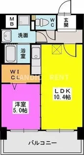 F・STAGE博多【9階】の間取り