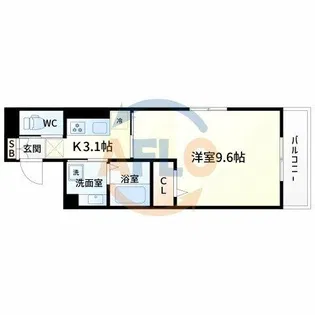 FourSeasons瑞光【1階】の間取り