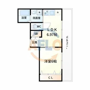 グランコート【2階】の間取り