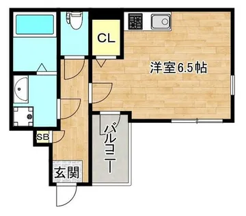 アミュゼ【3階】の間取り