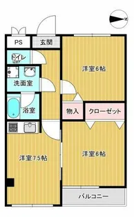 アイ・ビービル【4階】の間取り