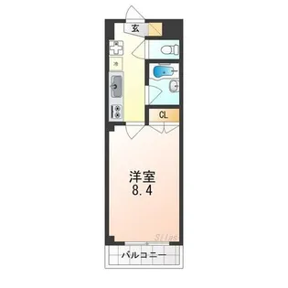 白鷺TKハイツ2号館【2階】の間取り