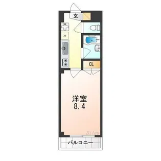 白鷺TKハイツ2号館【2階】の間取り