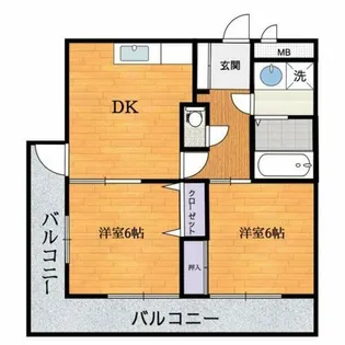 プレジュール99【301号室】の間取り