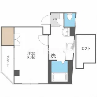 フィールド京橋【4階】の間取り