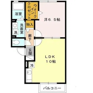 グリーンコート原寺【1階】の間取り