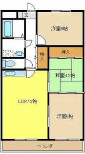 ミラベル元植田【2階】の間取り