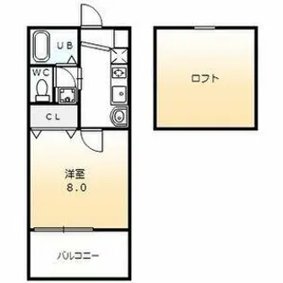 メゾン・ソレイユ【211号室】の間取り