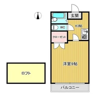 セルバ中尾【202号室】の間取り