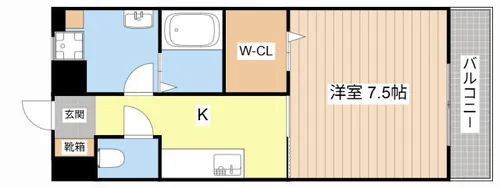 シェロウェンTA2【1階】の間取り