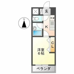 フィール大須【11階】の間取り