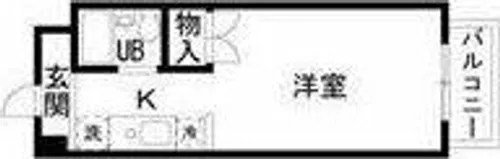 ノーサレンダー【4階】の間取り