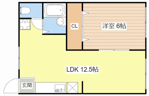ウエストパレスヒエイ【103号室】の間取り