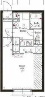 クレストタップ名古屋ウエスト【1階】の間取り
