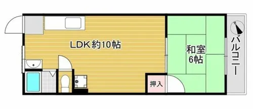 スペース八尾【3階】の間取り