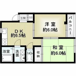 コートハウスITO【2階】の間取り