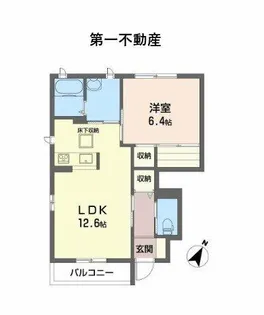 ran-chu【1階】の間取り