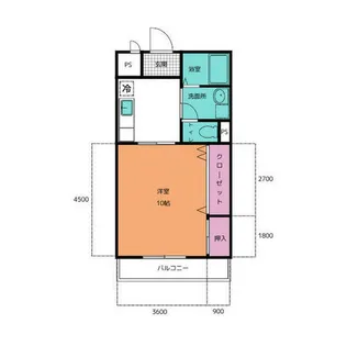 アイランドM【303号室】の間取り