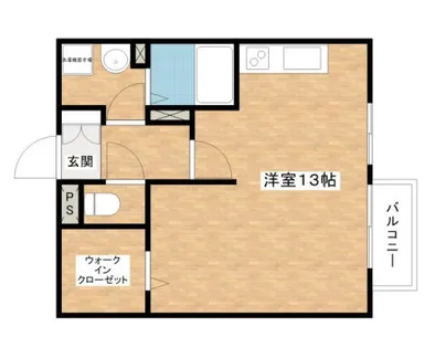 マレット・フィールド A【201号室】の間取り