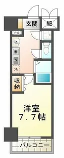 STATION COURT NORTH【6階】の間取り