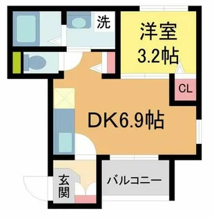 アルタイ石橋阪大前【302号室】の間取り