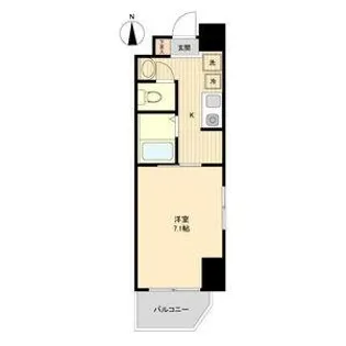 S-FORT神宮南【7階】の間取り