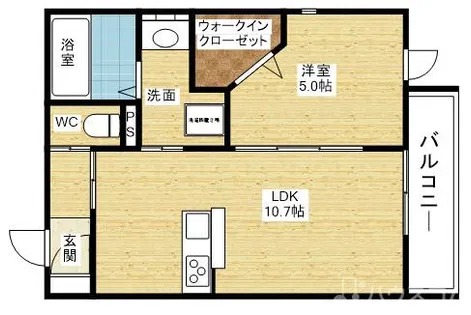 スマートコート淡路駅前【1階】の間取り
