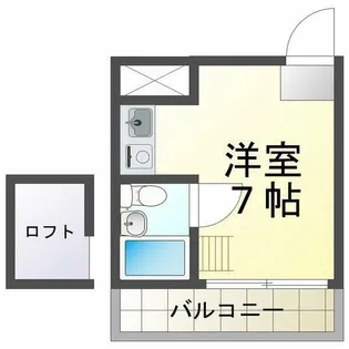 リアライズ塩屋【5階】の間取り