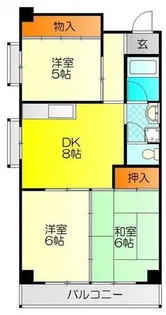 さんはいつ21【2階】の間取り