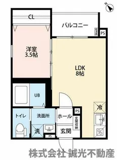 シャルマンシーナ井尻【3階】の間取り