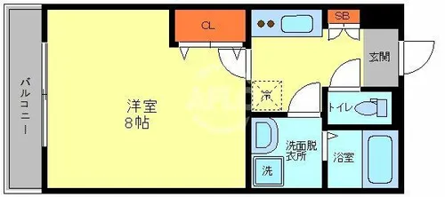 LIVIAZ OSAKA EAST【1階】の間取り