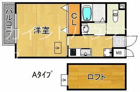 プラタ3【5階】の間取り