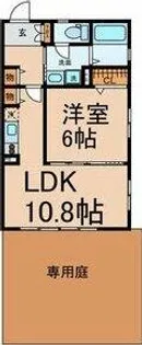 emeraude【1階】の間取り